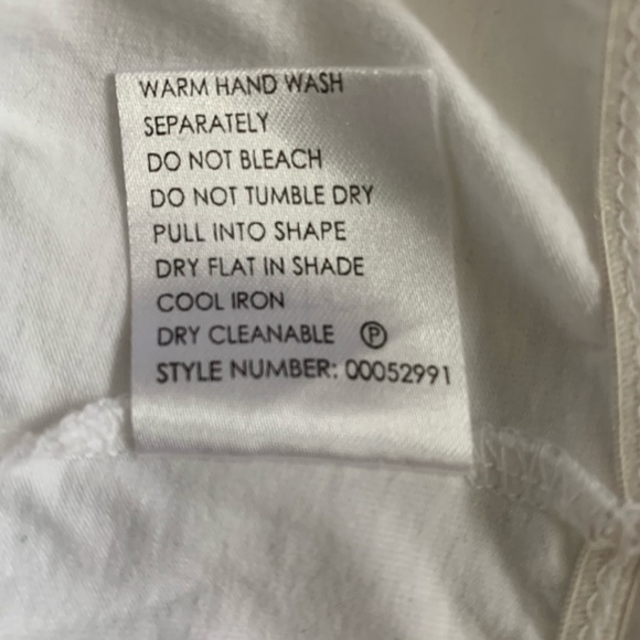 Millers | white cotton short sleeve round neck size 12 top - Picture 6 of 6